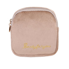 Carica l&#39;immagine nel visualizzatore di Gallery, Velvet Cloth Cosmetic Bag Portable Cosmetic Storage Bag
