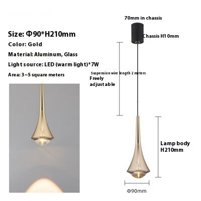 Moderna lampada a sospensione