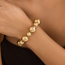 Carica l&#39;immagine nel visualizzatore di Gallery, Exaggerated Punk Contrast Color Beaded Necklace Ball Bracelet
