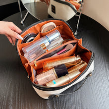 Carica l&#39;immagine nel visualizzatore di Gallery, Retro Tile Cosmetic Bag Large Capacity Portable Portable Cosmetics
