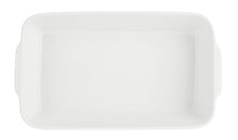 Load image into Gallery viewer, Mini Anghiari Rectangular Rounded Baking Tray The White Porcelain
