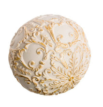 Load image into Gallery viewer, Palle Decorative bianco oro
