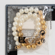 Carica l&#39;immagine nel visualizzatore di Gallery, Exaggerated Punk Contrast Color Beaded Necklace Ball Bracelet
