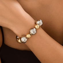 Carica l&#39;immagine nel visualizzatore di Gallery, Exaggerated Punk Contrast Color Beaded Necklace Ball Bracelet
