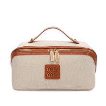 Carica l&#39;immagine nel visualizzatore di Gallery, Retro Tile Cosmetic Bag Large Capacity Portable Portable Cosmetics
