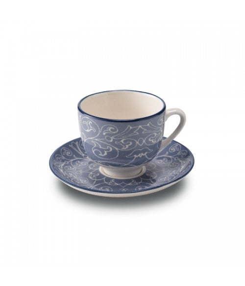 Zafferano porcelain coffee cups