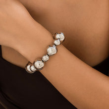 Carica l&#39;immagine nel visualizzatore di Gallery, Exaggerated Punk Contrast Color Beaded Necklace Ball Bracelet

