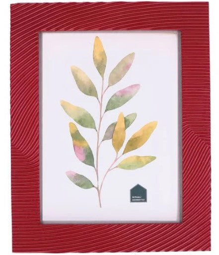 Photo frame Tiguardo red furrows photo frame